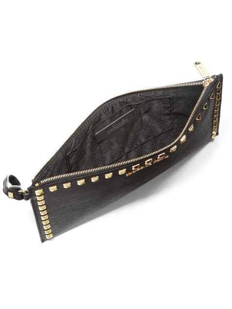 large wristlet michael kors|michael kors studded wristlet.